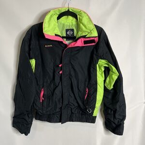 Vintage Columbia Bugaboo Youth Unisex XL Neon Bugaboo Jacket Coat